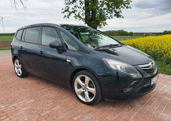 samochody osobowe Opel Zafira cena 56999 przebieg: 77671, rok produkcji 2015 z Radzyń Podlaski